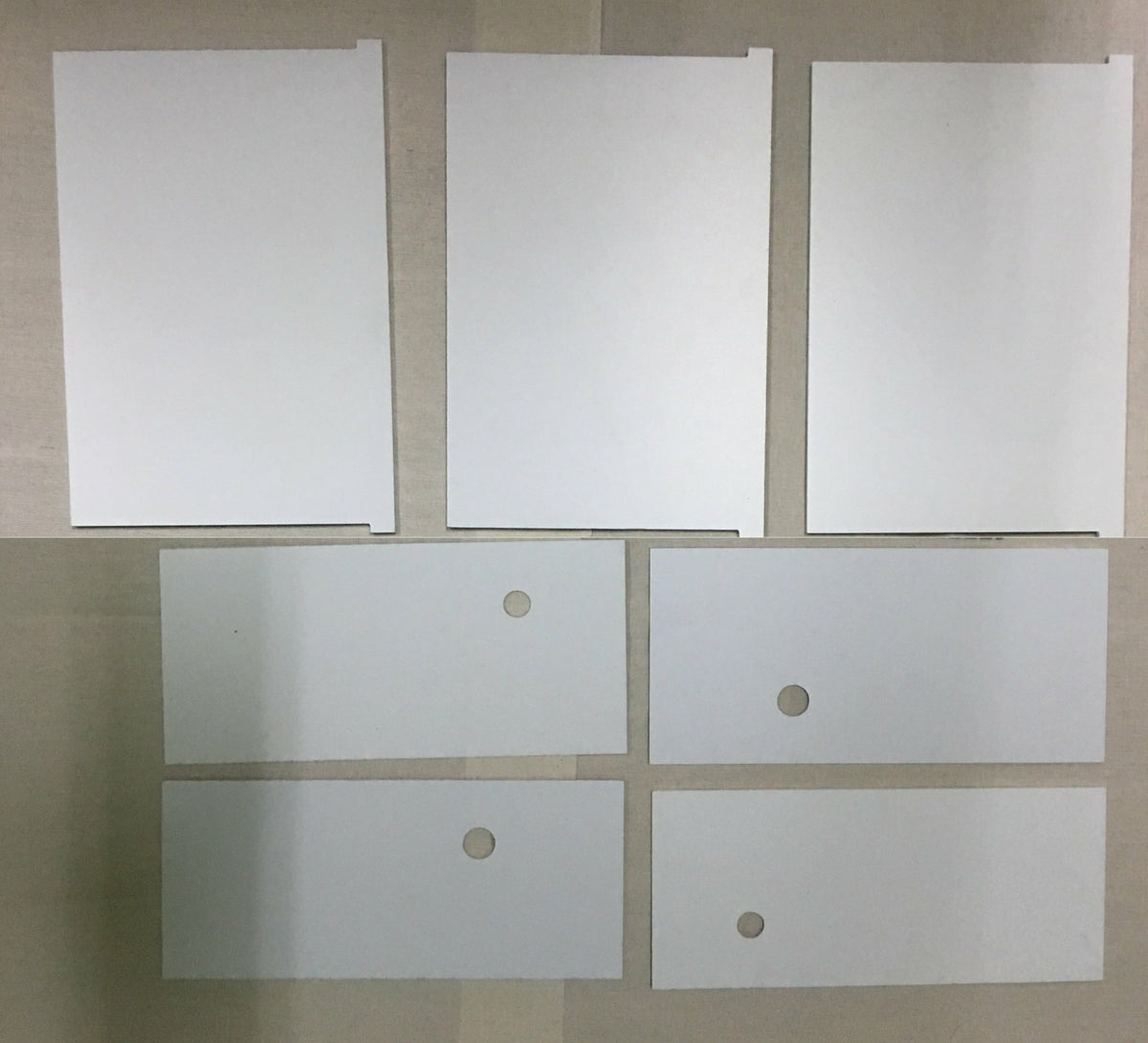 Trennschied-Set für PUR Ablegerkasten Bee-Point – 3 Trennschiede + 4 Deckel