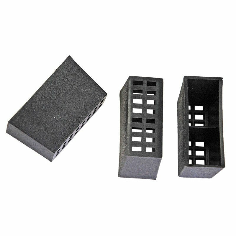 Lüftungsstopfen für Bee-Point Beuten schwarz – 3er Set aus Kunststoff