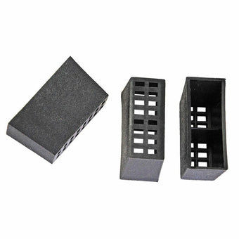 Lüftungsstopfen für Bee-Point Beuten schwarz – 3er Set aus Kunststoff