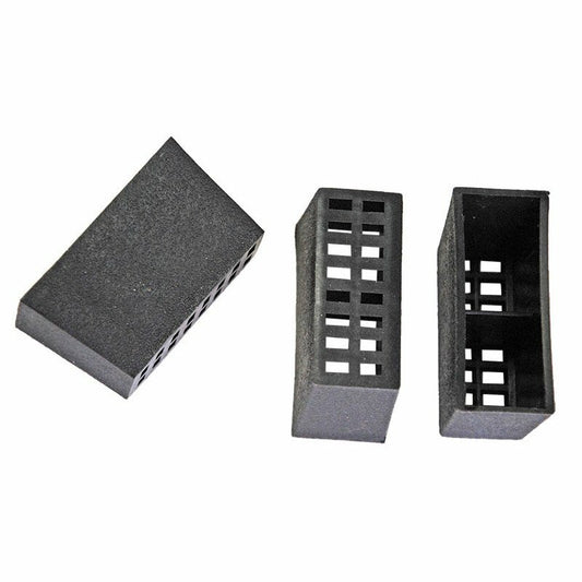 Lüftungsstopfen für Bee-Point Beuten schwarz – 3er Set aus Kunststoff