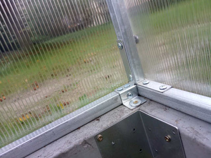 Gewächshaus GREEN GO 2,10 × 4 m – 4 mm Polycarbonat