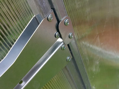 Gewächshaus GREEN GO 2,10 × 4 m – 4 mm Polycarbonat