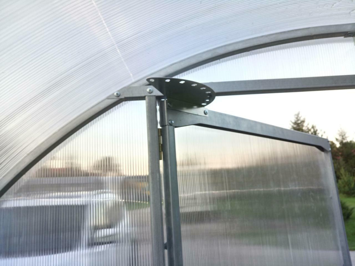 Gewächshaus GREEN GO 2,10 × 4 m mit 6 mm Polycarbonat – 8,4 m²