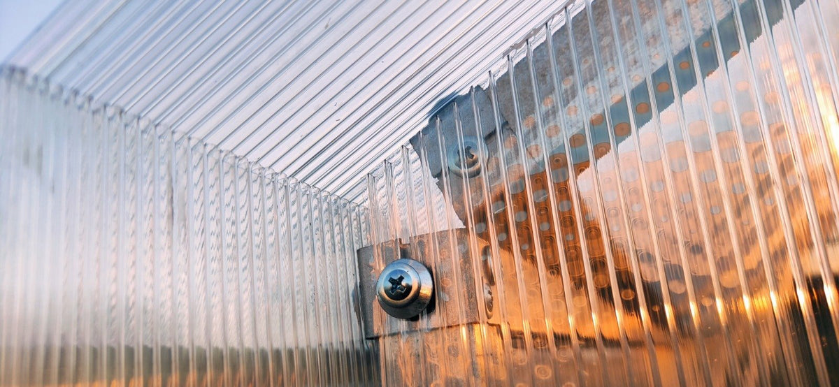Gewächshaus ZEFIR MAX 3 × 4 m mit 4 mm Polycarbonat – 12 m², verzinkter Stahlrahmen
