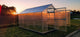 Gewächshaus 2,10 × 4 m mit 6 mm Polycarbonat – 8,4 m², verzinkter Stahlrahmen 25 × 25 × 1 mm