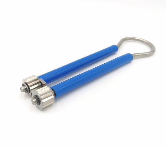 Drahtspanner aus Eisen 22 cm – für Rähmchendraht mit Antirutsch-Halterung