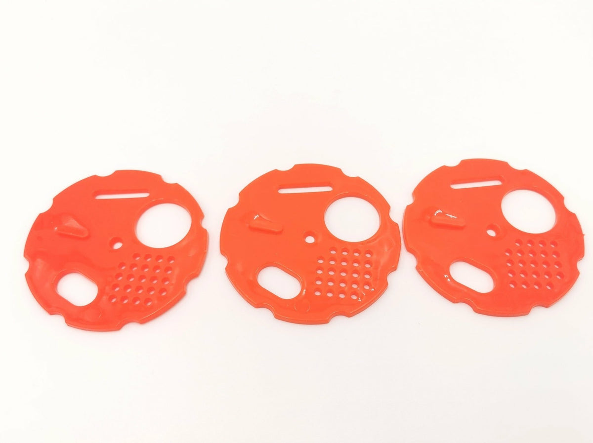 Fluglochrosetten 10er Set – 7,8 cm mit 4 Positionen für Bienenbeuten
