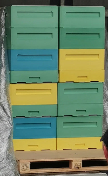Dadant US Brutraumzarge BEE-POINT – 10 Rähmchen 482 × 285 mm