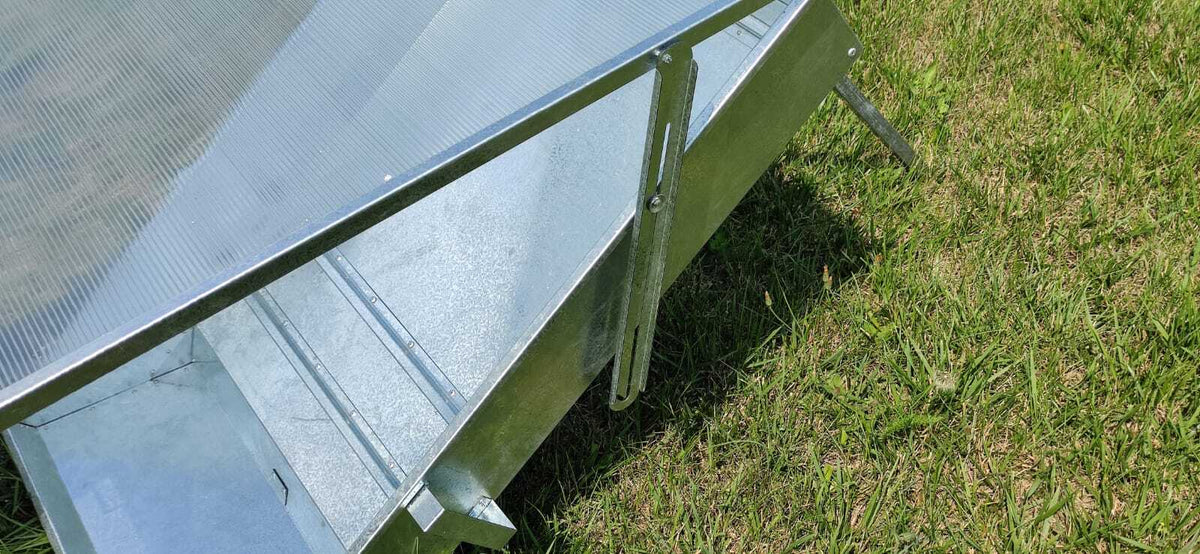 Sonnenwachsschmelzer aus Edelstahl & Stahl – für bis zu 6 Dadant