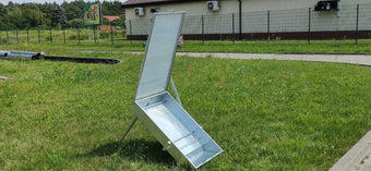 Sonnenwachsschmelzer aus Edelstahl & Stahl – für bis zu 6 Dadant