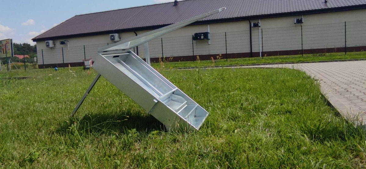 Sonnenwachsschmelzer aus Edelstahl & Stahl – für bis zu 6 Dadant