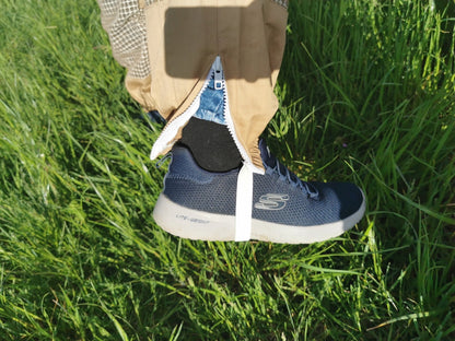 3-lagige Imkerhose Braun mit Atmungsnetz – belüftete Schutzhose