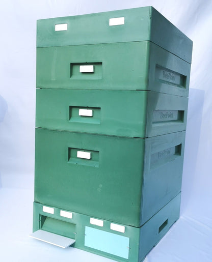 10er Dadant US Bienenbeute aus PUR – BEE-POINT Komplettset