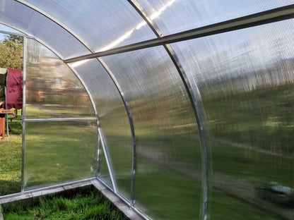 Gewächshaus LIDER 3 m mit 4/6 mm Polycarbonat – Metallriemen