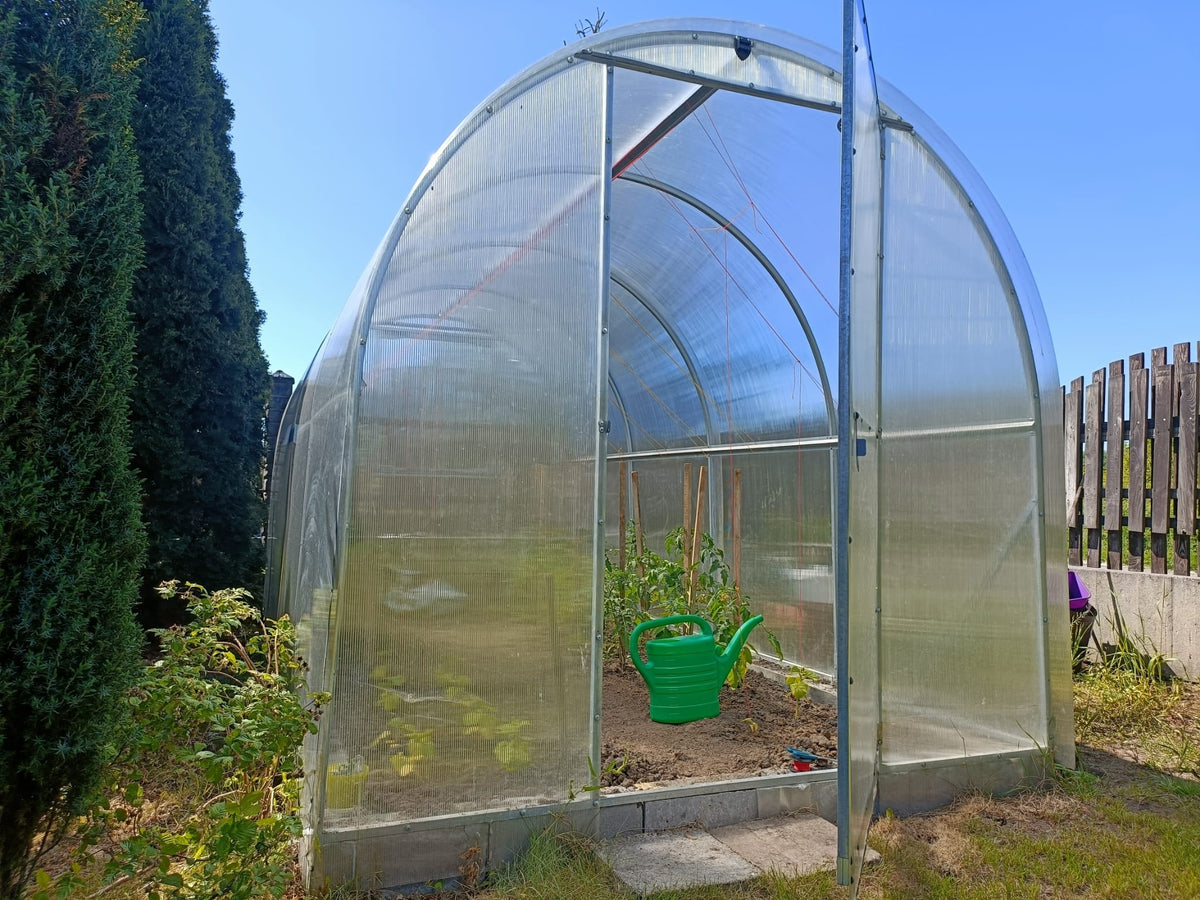 Gewächshaus GREEN GO 2,10 × 4 m – 4 mm Polycarbonat