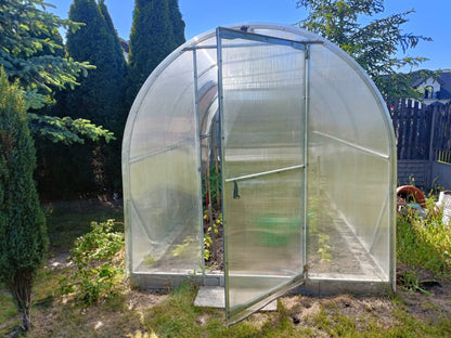 Gewächshaus GREEN GO 2,10 × 4 m – 4 mm Polycarbonat