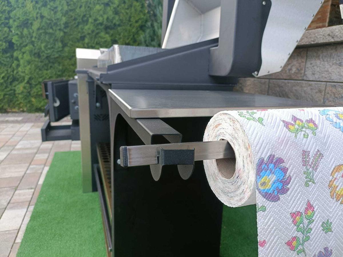 Multifunktionsgrill 6-in-1 mit BBQ, Räucherofen, Pizzaofen & Holzofen – Edelstahl