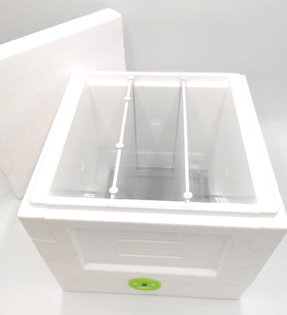 3er Mini Plus Begattungskasten – 3 Abteile, ohne Rähmchen