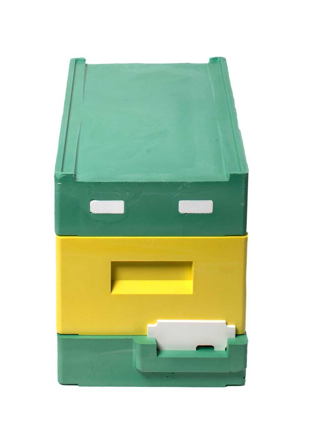 BEE-POINT PUR Ablegerbeute 12er Mini Plus / 6er Dadant US – teilbar in 4 Einheiten