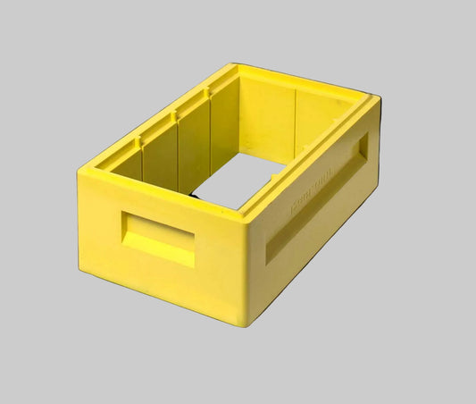 Mini Plus Zarge für BEE-POINT PUR Ablegerkasten – 12 Rähmchen, teilbar