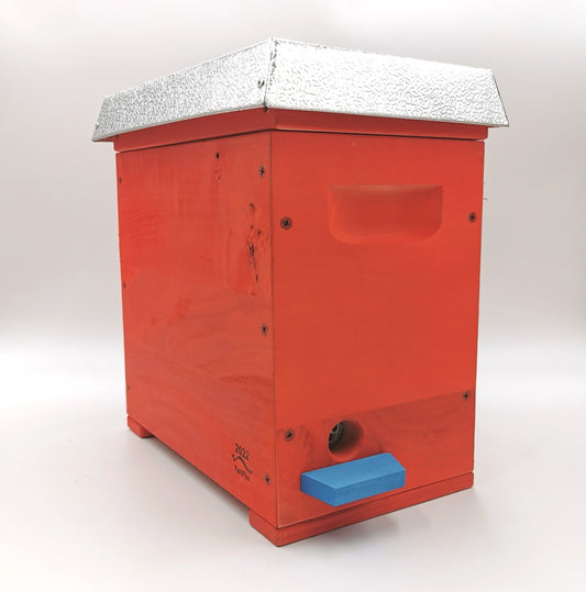 Schutzhaus für 2 EWK – Holz, mit Deckel, 4 Farben | Königinnenzucht