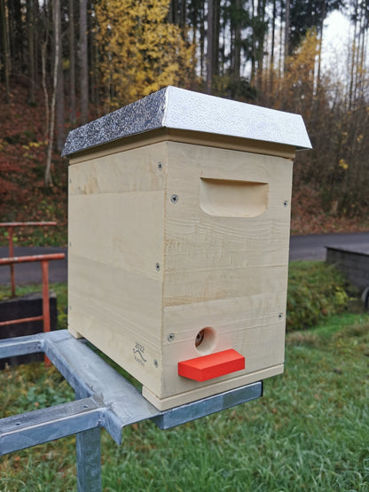 Schutzhaus für 2 EWK – Holz, mit Deckel, 4 Farben | Königinnenzucht