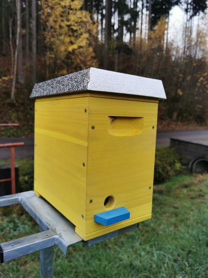 Schutzhaus für 2 EWK – Holz, mit Deckel, 4 Farben | Königinnenzucht