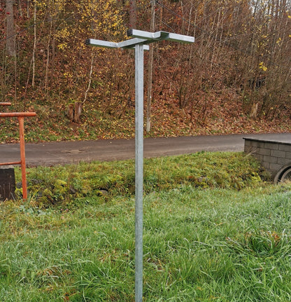Metallständer verzinkt für Paarungsbeute / Bienenstock – 1360 × 340 × 225 mm
