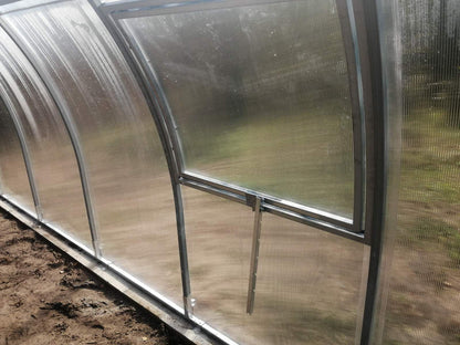 Klappfenster-Set für MAESTRO & PERFEKT Gewächshaus 4 m – mit Automatik oder manuellem Stopper