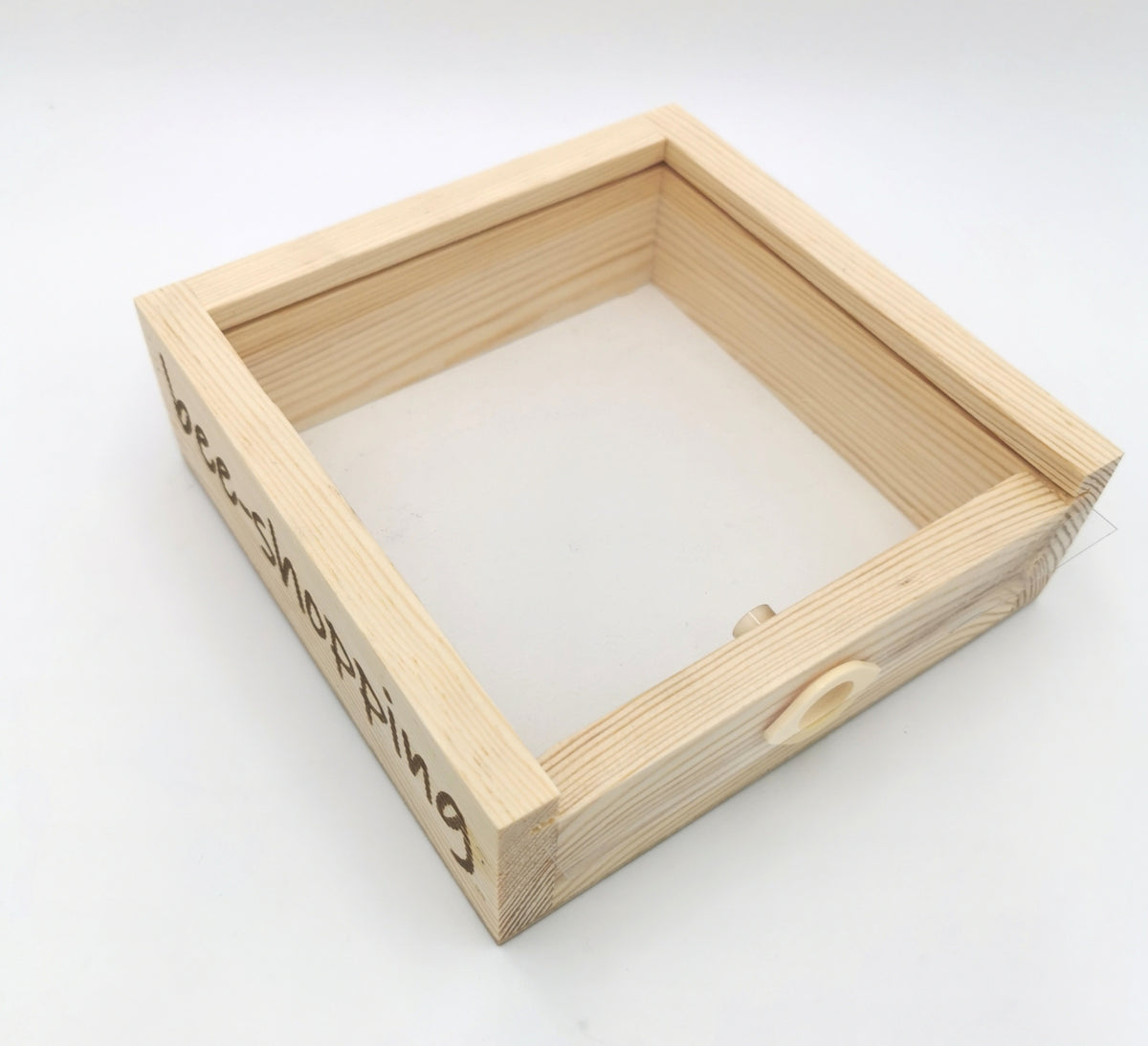 Bienenkiste für Königinnenzucht – Sammelkiste für Bienen 155 × 155 × 50 mm