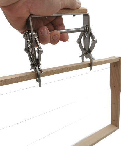 Wabenzieher Wabenzange aus Edelstahl mit Holzgriff – bis 20 mm