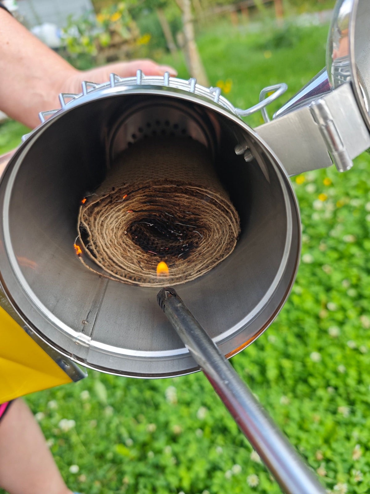 Rauchstoff aus Jute für Smoker – 1 Rolle 12 × 320 cm
