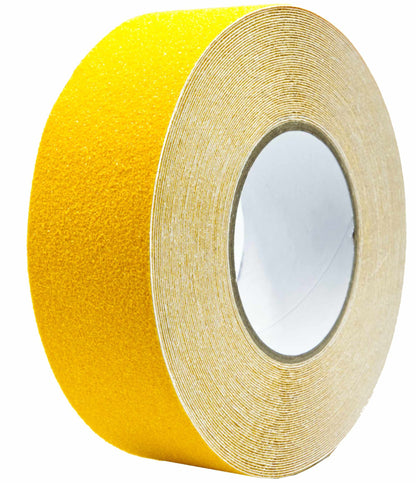 PREMIUM Antirutschband schwarz-gelb – 25 oder 50 mm, rutschfest für Innen & Außen
