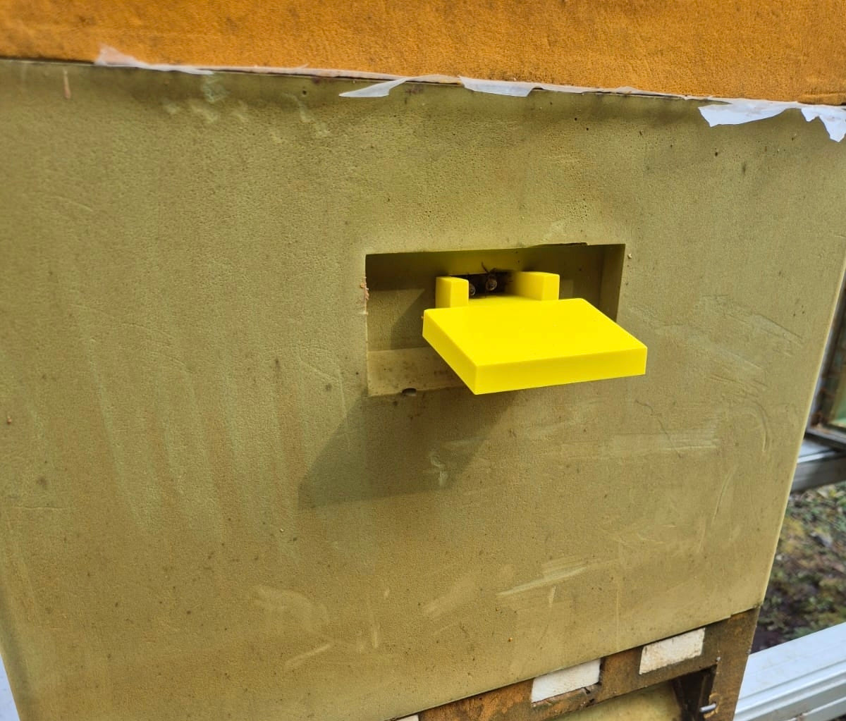 Anflugbrett aus Kunststoff 50 × 80 mm für BEE-POINT PUR Beuten