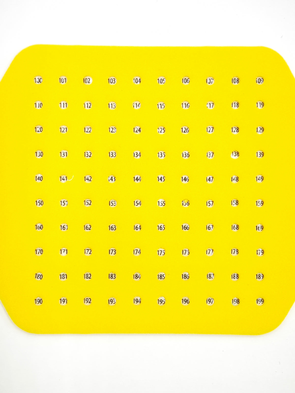 Opalithplättchen Kunststoff 2,5 mm UV-aktiv