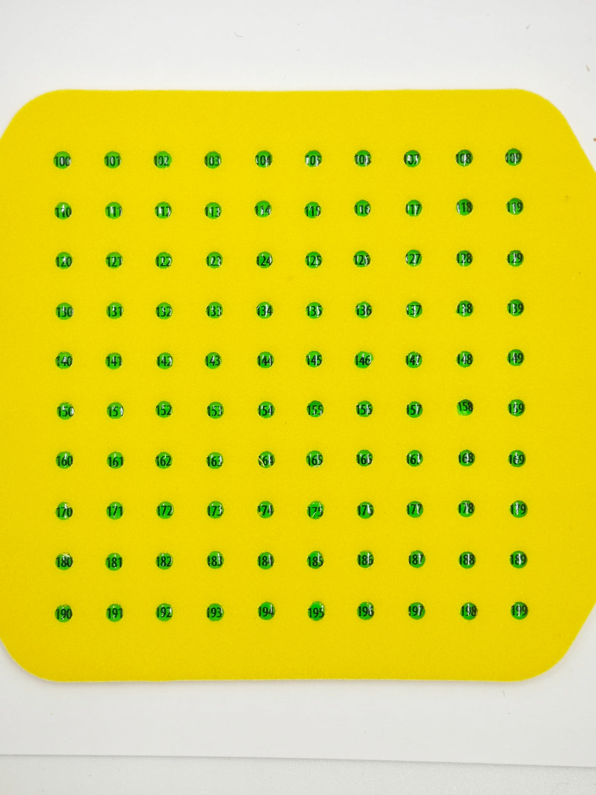 Opalithplättchen Kunststoff 2,5 mm UV-aktiv