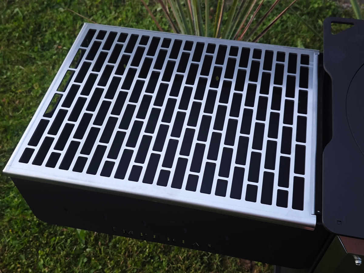 Kasan Grill 2-in-1 mit Mangal & Ofen – 5 mm Stahl, fahrbar, für Kazan/Kessel