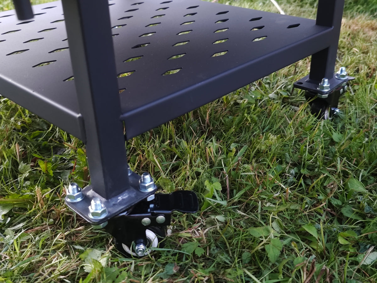 Kasan Grill 2-in-1 mit Mangal & Ofen – 5 mm Stahl, fahrbar, für Kazan/Kessel