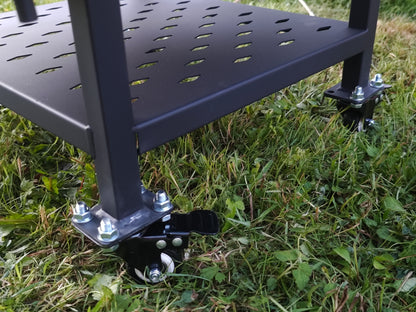Kasan Grill 2-in-1 mit Mangal & Ofen – 5 mm Stahl, fahrbar, für Kazan/Kessel