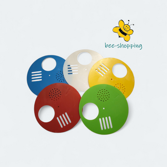 Fluglochschieber aus Kunststoff Ø 12,5 cm – 5 Farben