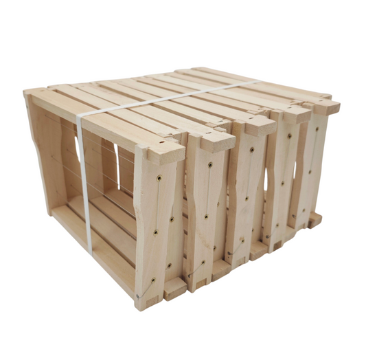 Mini Plus Rähmchen aus Lindenholz – Hoffmannseiten, montiert & gedrahtet