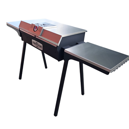 FORGEWERK Mangal Grill 40 × 90 cm aus 3 mm Stahl – Schaschlikgrill & Holzkohlegrill
