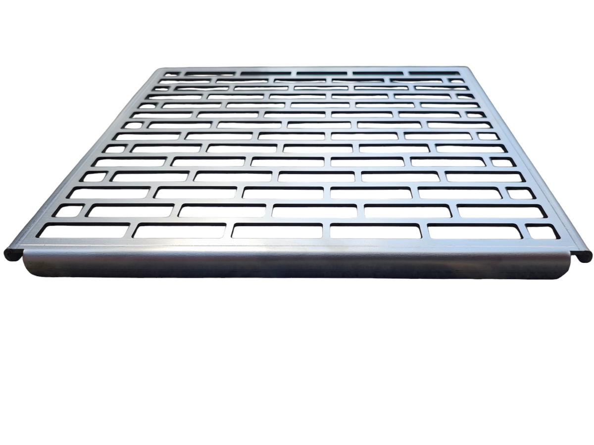 FORGEWERK Mangal Grill 40 × 90 cm aus 3 mm Stahl – Schaschlikgrill & Holzkohlegrill