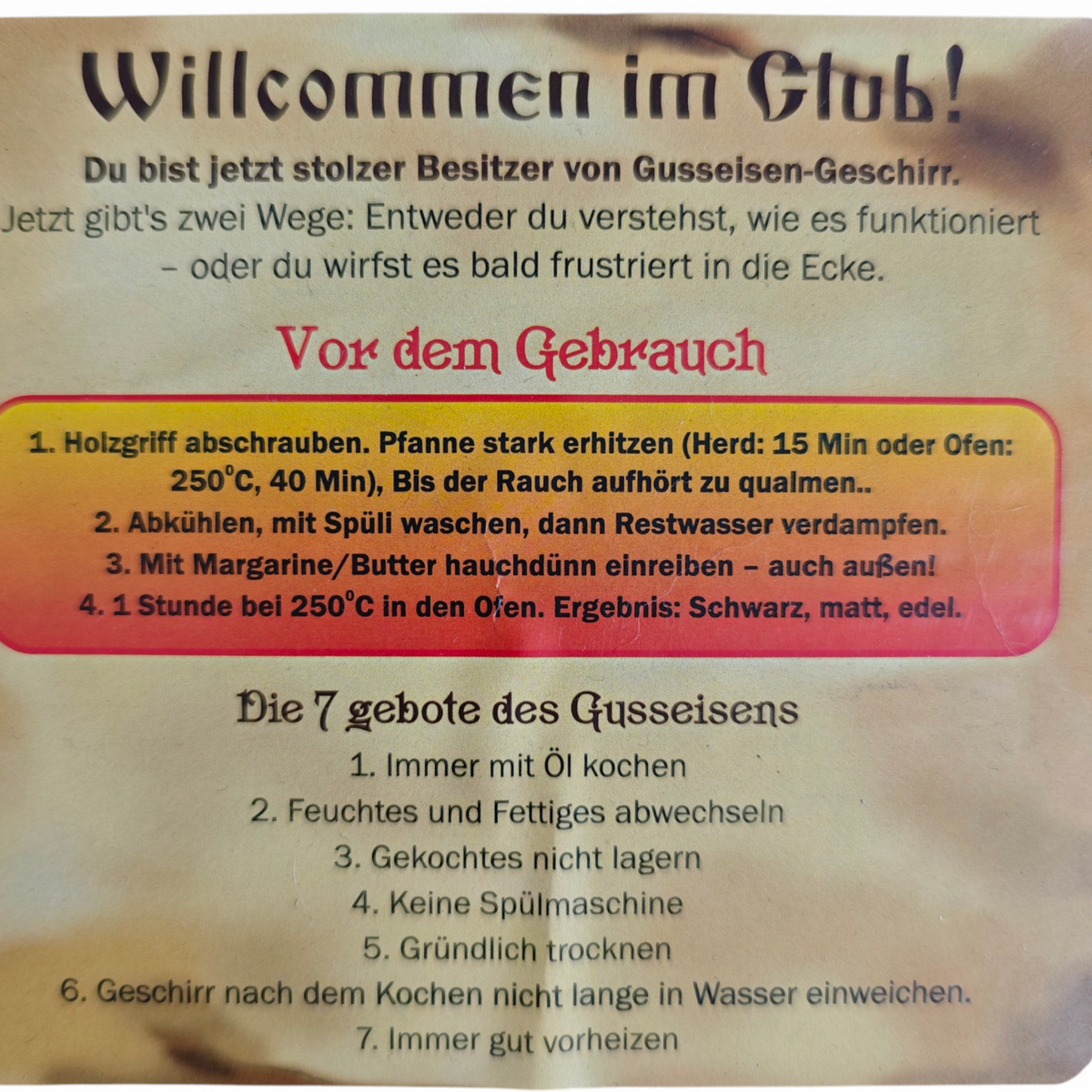Gusspfanne mit Glasdeckel Bratpfanne aus Gusseisen Gussbratpfanne 22 x4cm