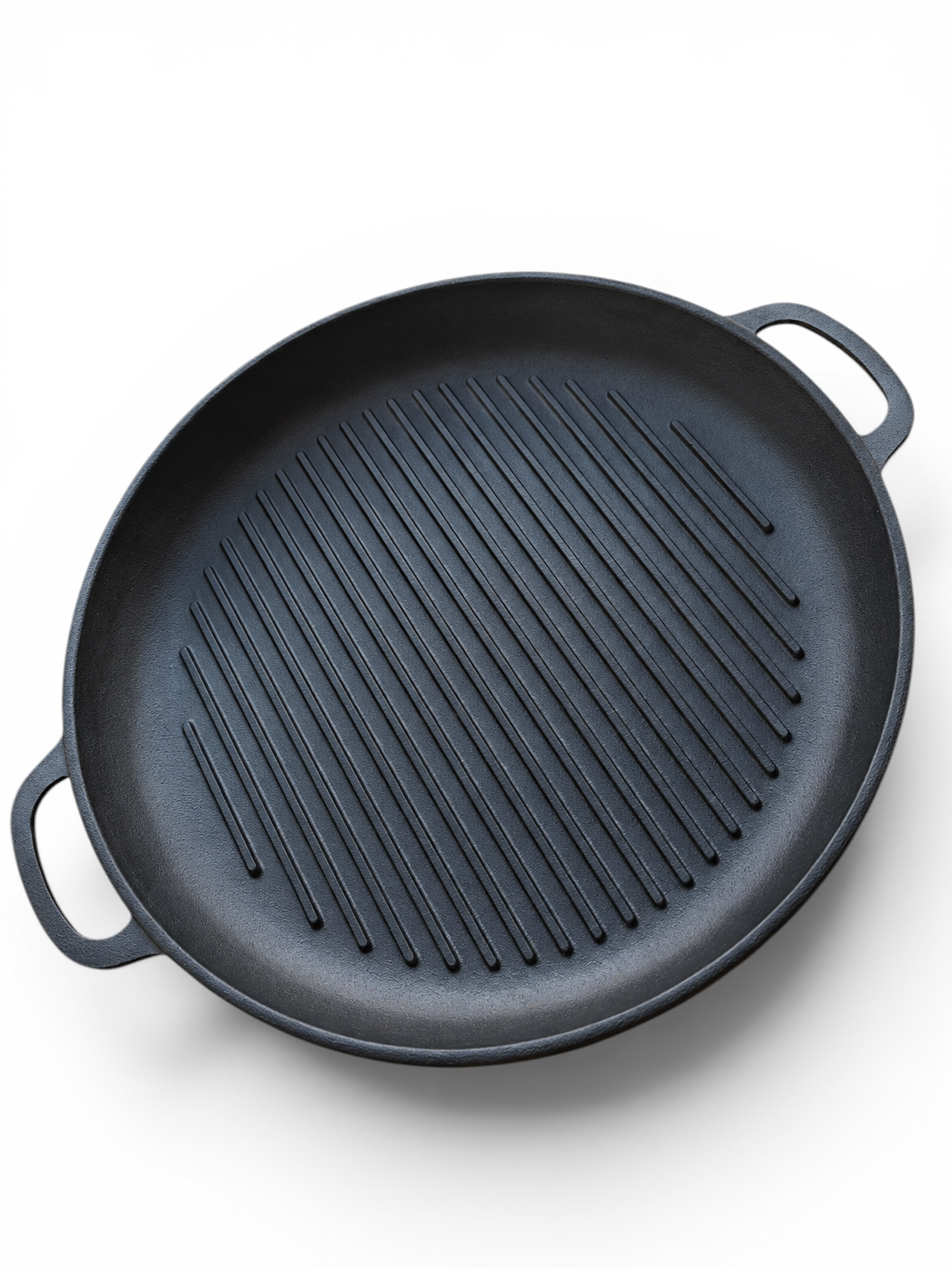 15L Kasan aus Gusseisen WOK aus Usbekistan Kessel Kazan mit Grill-Pfannendeckel