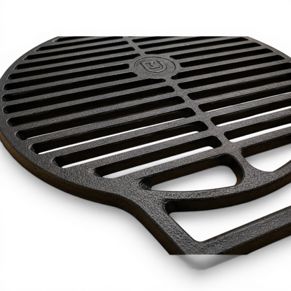 Grill Gitter 42,5 cm aus Gusseisen Grillrost