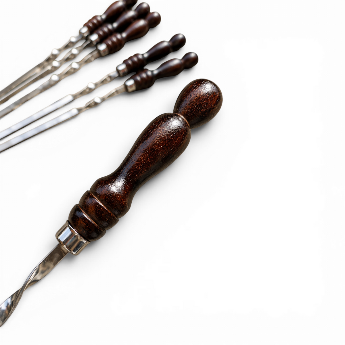 Grillspiesse Schaschlikspiesse Edelstahlspiesse Schampura 3mm stark