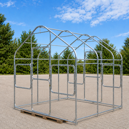 Gewächshaus GABLE 2,99 m – 4/6 mm Polycarbonat , extrahoch 2,55cm
