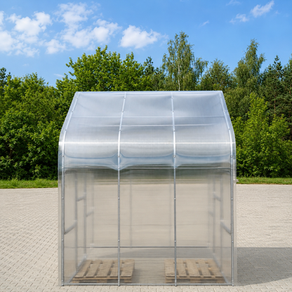 Gewächshaus GABLE 2,99 m – 4/6 mm Polycarbonat , extrahoch 2,55cm