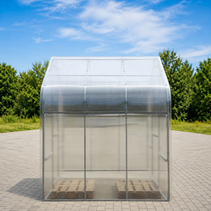 Gewächshaus GABLE 2,99 m – 4/6 mm Polycarbonat , extrahoch 2,55cm
